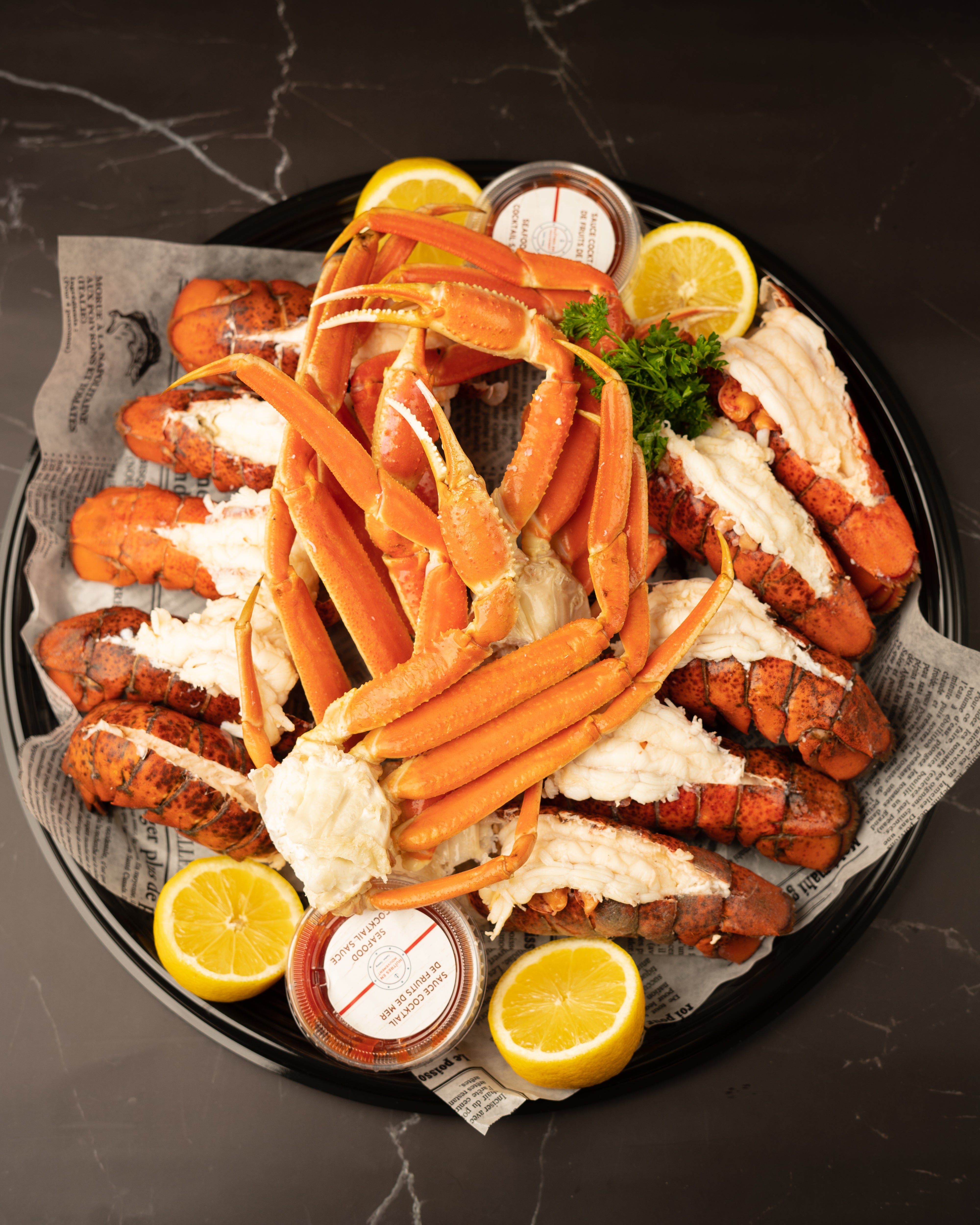 Crab & Lobster Lover’s Platter