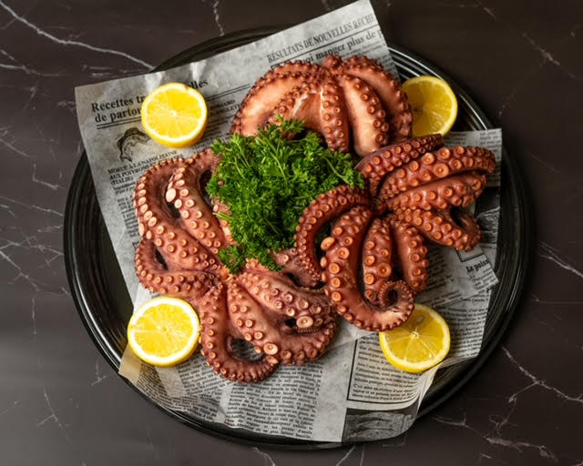 Tenderized Cooked Octopus Fresh daily